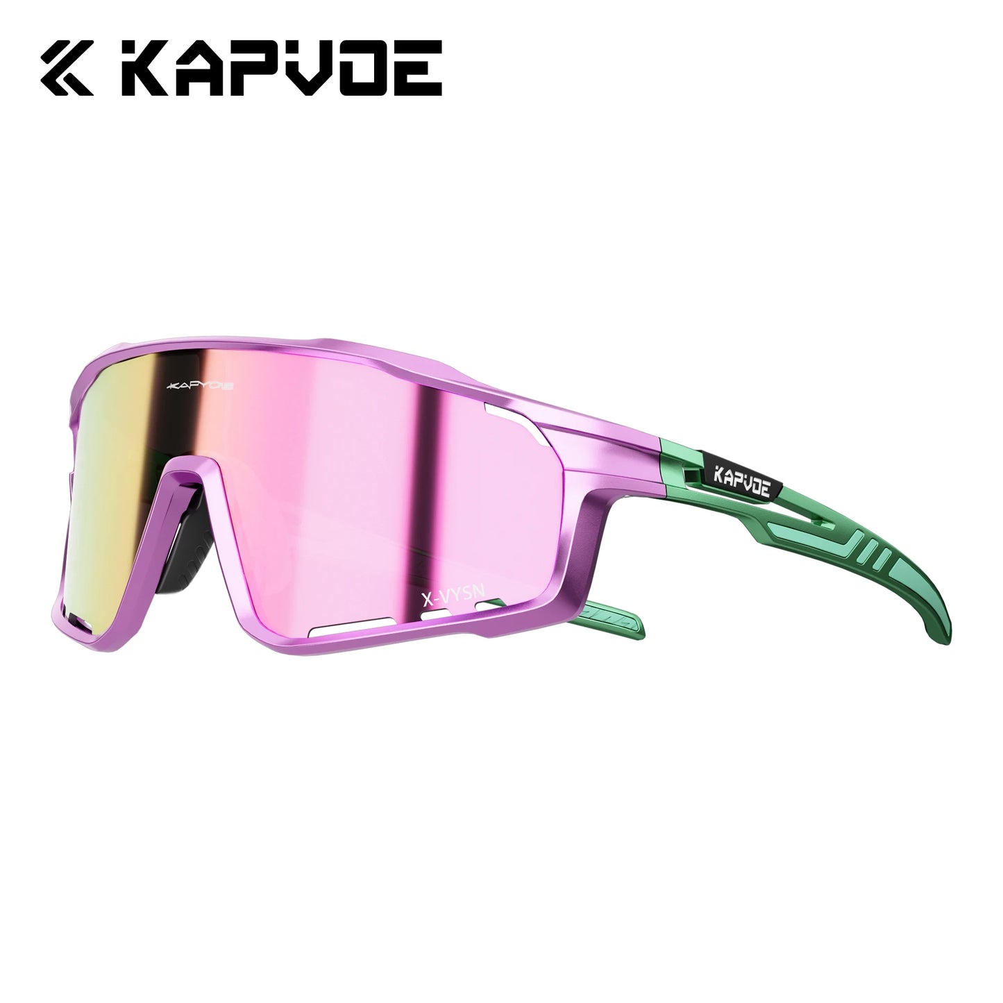 Kapvoe UV400 Cycling Sunglasses Men MTB Sport Glasses Outdoor Hiking Camping Goggles Women Road Bike Bicycle TR90 Frame 2023