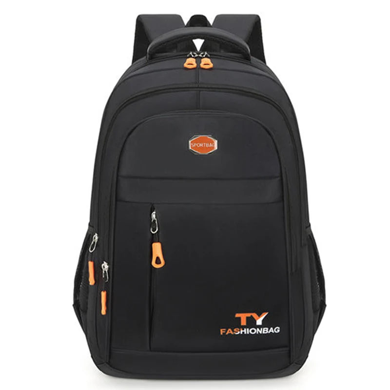 Neutral style men's and women's business backpack suitable for travel, student use. Made of nylon material.