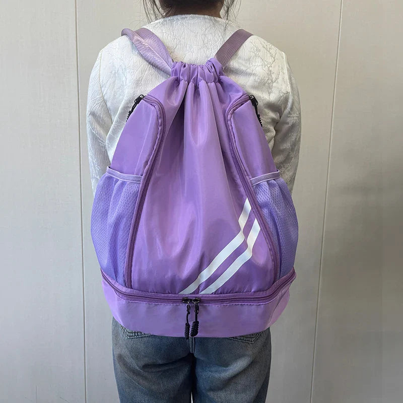 Sport Basketball Backpack Travel Outdoor Waterproof Swimming Fitness Travel Sports Bag Basketball Pouch Hiking Climbing Backpack