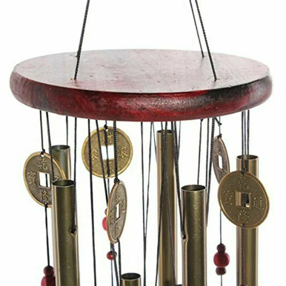 Large Wind Chime Tubes Bells Metal Church Bell Outdoor Garden Home Garden Decor Hanging Wind Chime Symbol Of Good Luck
