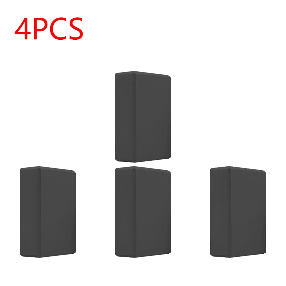 EVA-Yoga-Block, einfarbig, Trainingsblöcke für das Fitnessstudio, feuchtigkeitsbeständig, hochdichte Yoga-Blöcke, körperformende Yoga-Blöcke für Yoga und Pilates