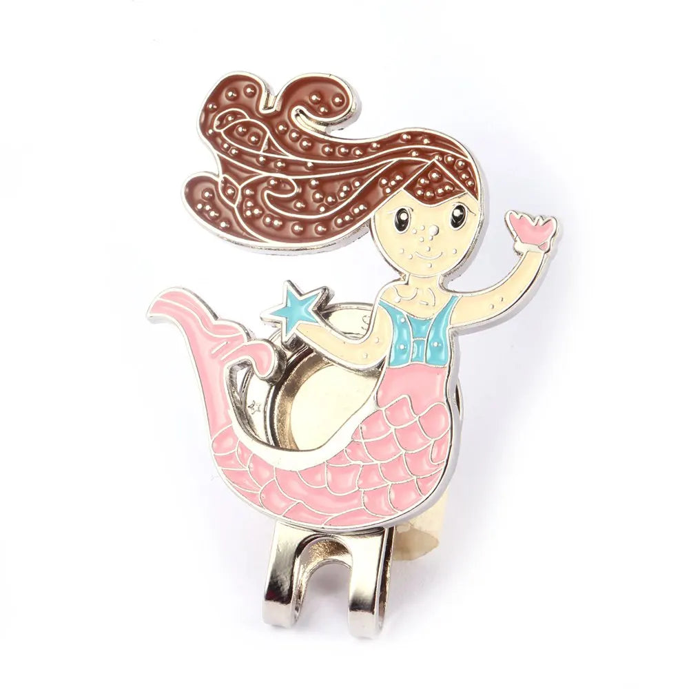 New Arrival Golf Marker Golf Hat Clip Magnetic Alloy Golf Mark for Golf Ball Sport