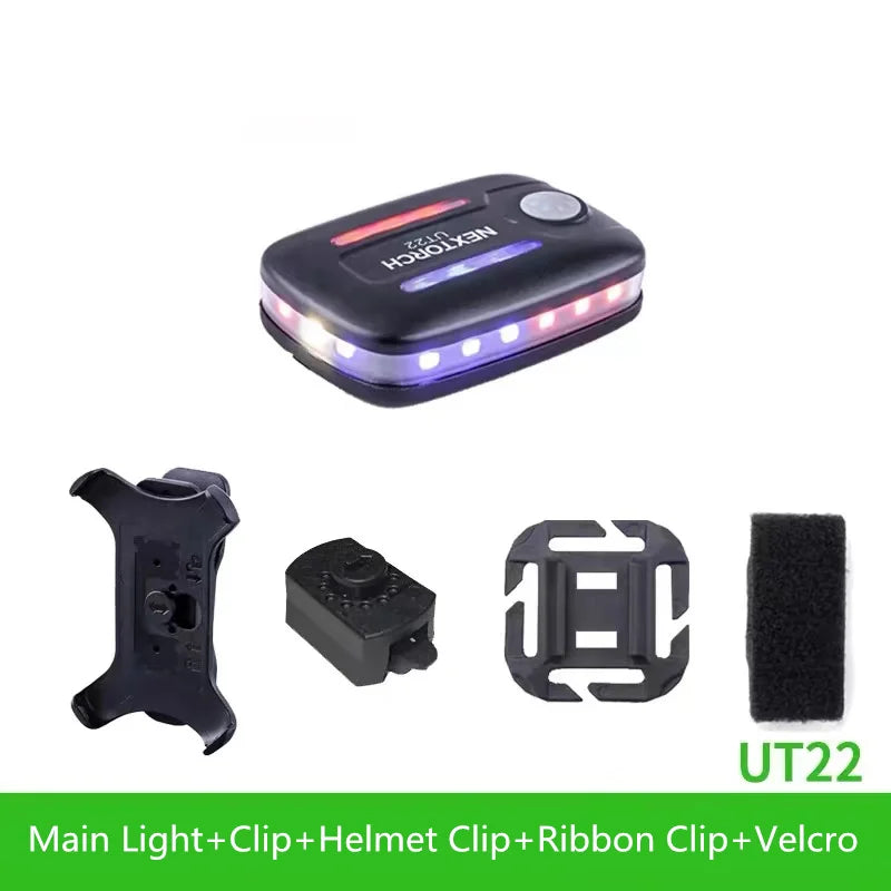 Novelties Red Blue Led Police Lights Led Shoulder Light Upgraded Ut22 Comes With More Accessories 360¡ã All-Rounded Lighting