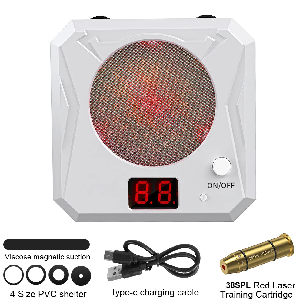 Infrared Induction Electronic Scoring Laser Target Color Sensitive Shooting Practice with Sound Effects Training Toy Equipment