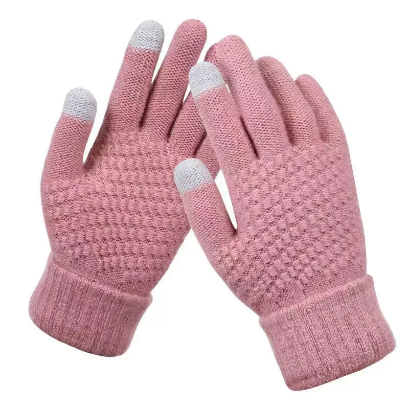 Winter New Outdoor Skiing Gloves with Mobile Phone Touch Screen Operation Men's and Women's Thick Warm Sports Gloves
