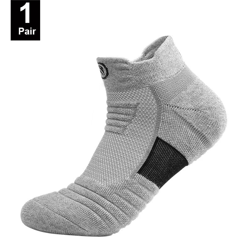 1/3pairs/Lot Men's Socks Compression Stockings Breathable Basketball Sports Cycling running Towel Socks High Elastic Tube Socks