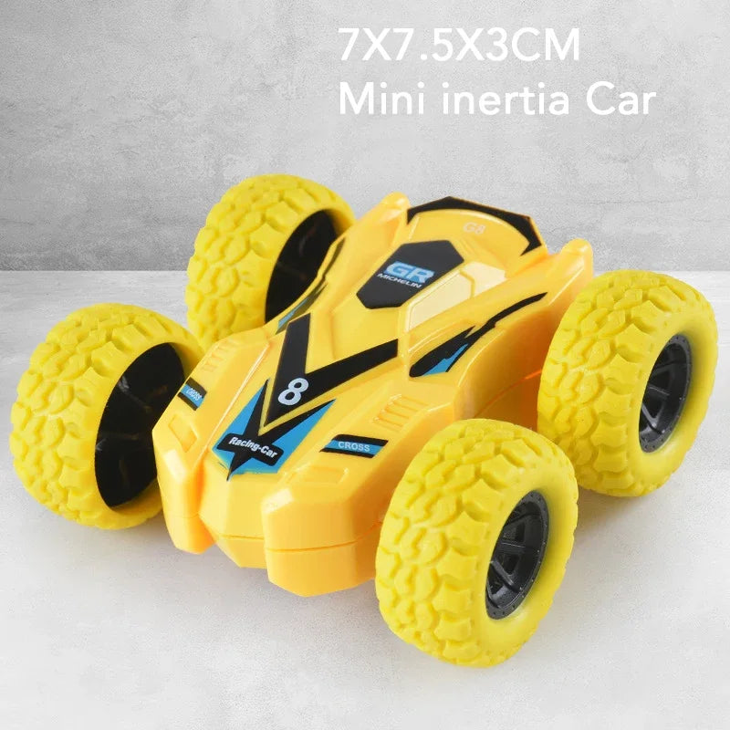 Children's toy car fun double-sided car inertial safety anti-collision anti-fall Kid's anti-fall model sliding off-road vehicle