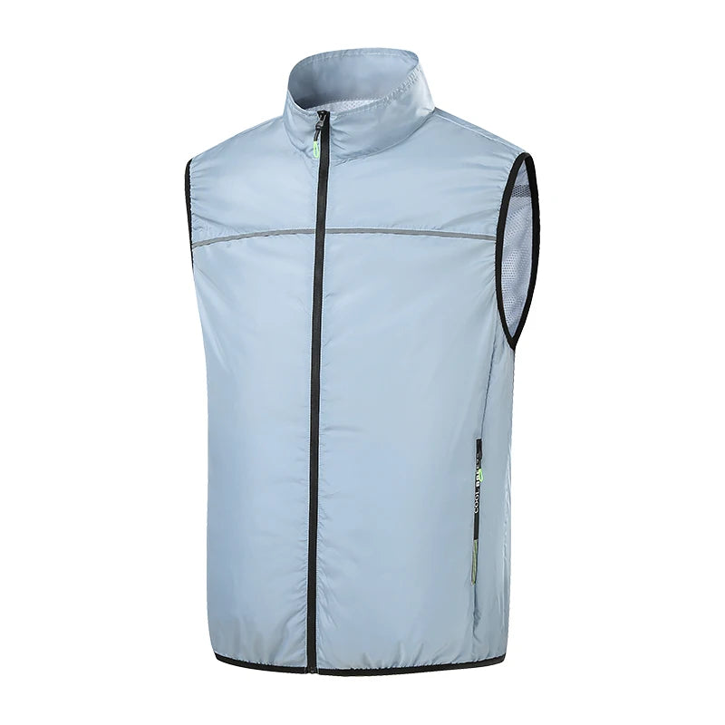 Cooling Fan Vest Hiking Air-conditioned Clothes Men Women Cooling Vest Work Sport Outdoor Camping Fishing Summer Cool Jacket