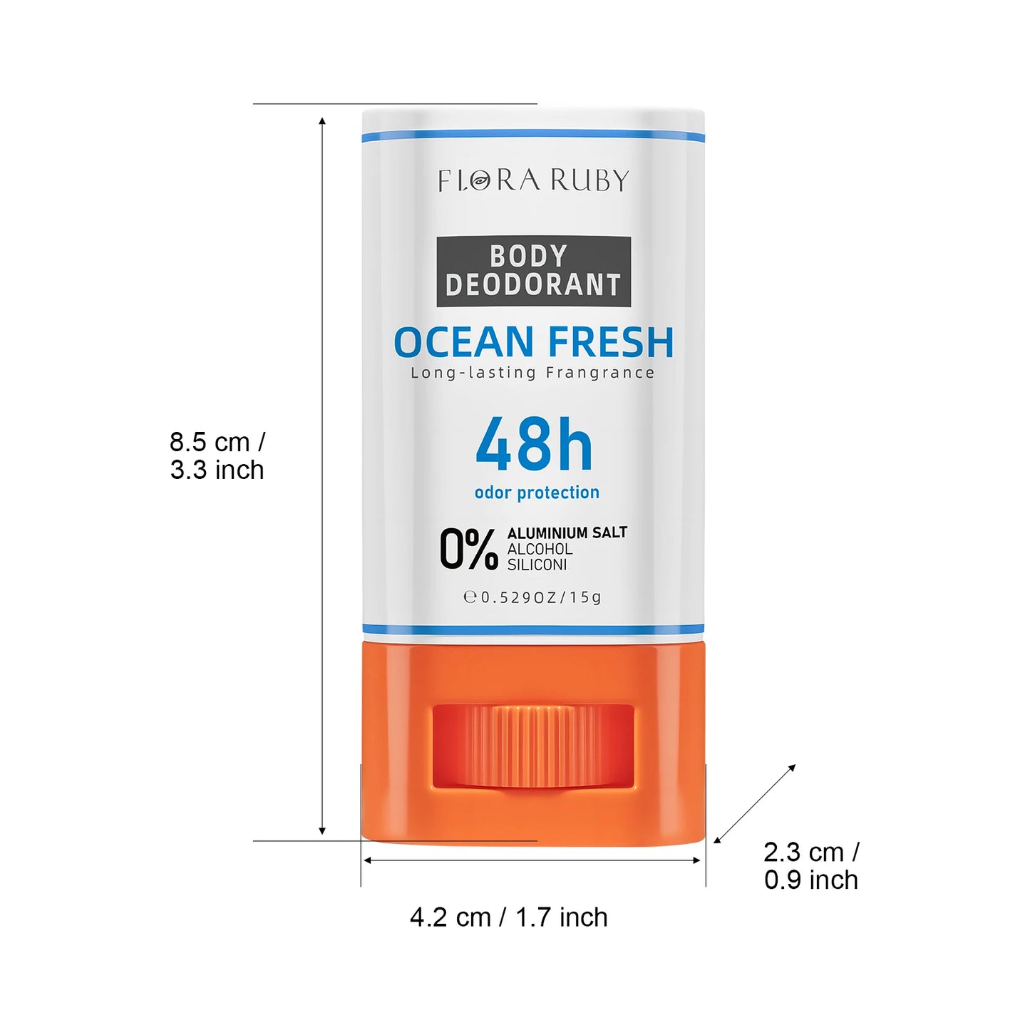 Anti Sweat Deodorant Cream Sweaty Whole Body Armpits Underarm Reduces Odor Refreshing Stop Sweating Body Care Cream Portable 15g