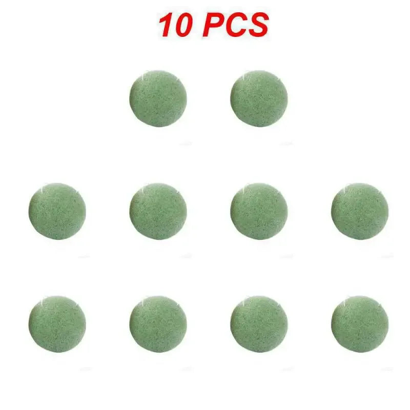 1/3/5/10PCS Konjac Sponge Beauty Essentials 100% Natural Konjac Puff Facial Pore Cleaner Washing Sponge Face Skin Care Tools
