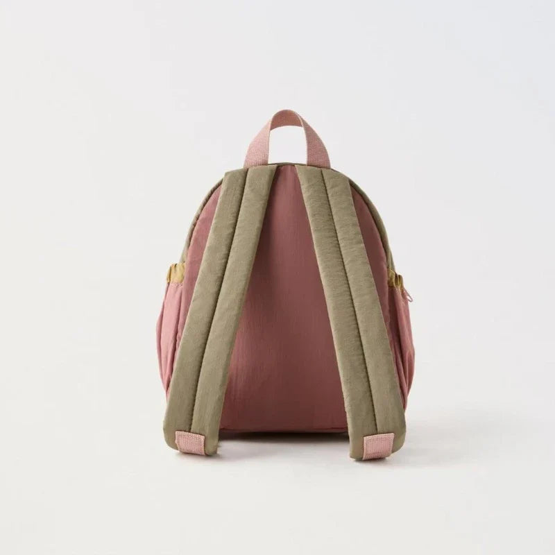 New Little Apple Embroidery Children's School Bag Fashionable Cute Lightweight Kindergarten Trendy Backpack Luggage Bag