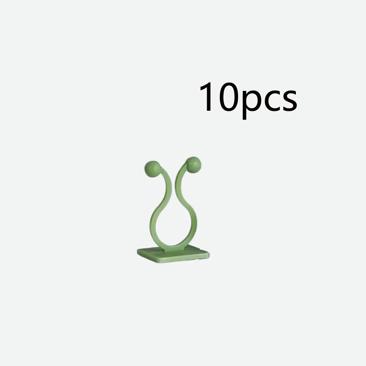 10pcs-Home Garden Plant Climbing Wall Fixture Clips Rattan Vine Fixer Self-Adhesive Plant Climbing Wall Fixed Buckle Hook