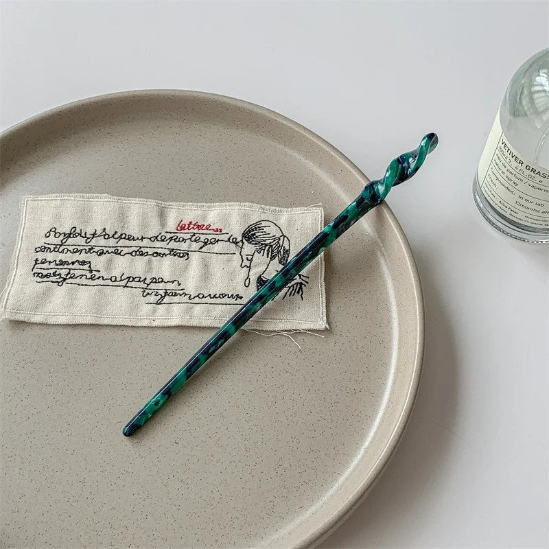 Acetate Butterfly Hair Claw Colorful French Style Hair Styling Tools Accessories Retro Elegant Hair Clamps Women Sweet Hairpins