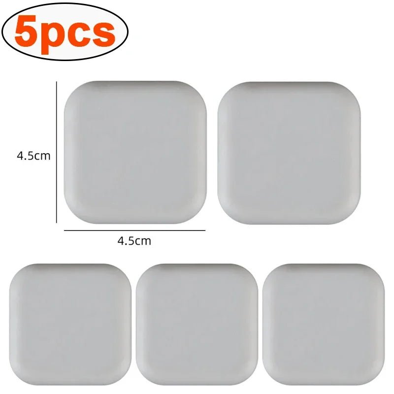 5pcs Door Stops Silicone Door Stop Handle Cushion Home Decoration Wall Protection Mat Hardware Improvement