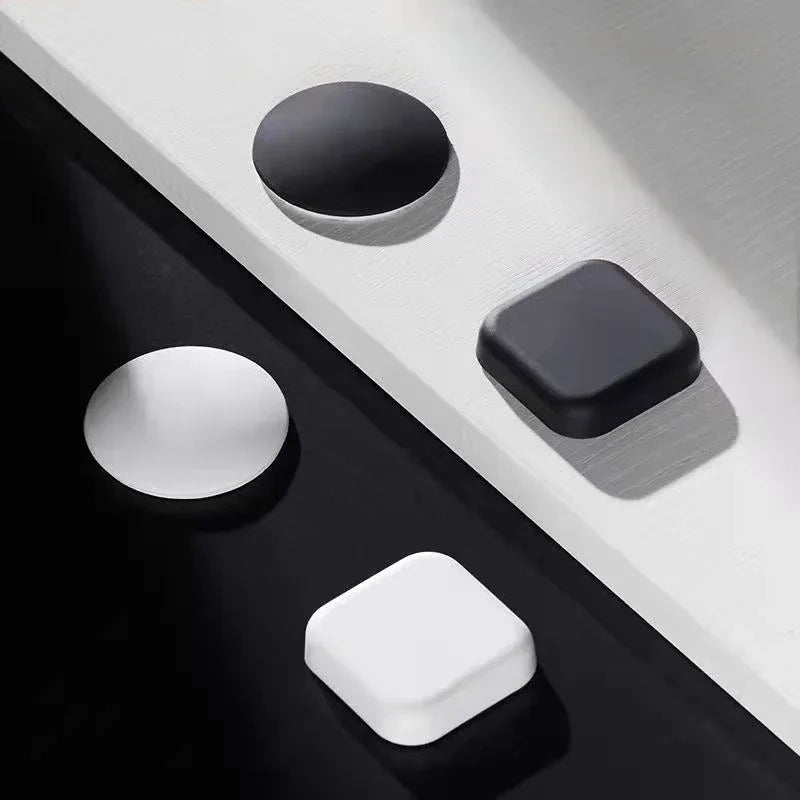 5pcs Door Stops Silicone Door Stop Handle Cushion Home Decoration Wall Protection Mat Hardware Improvement