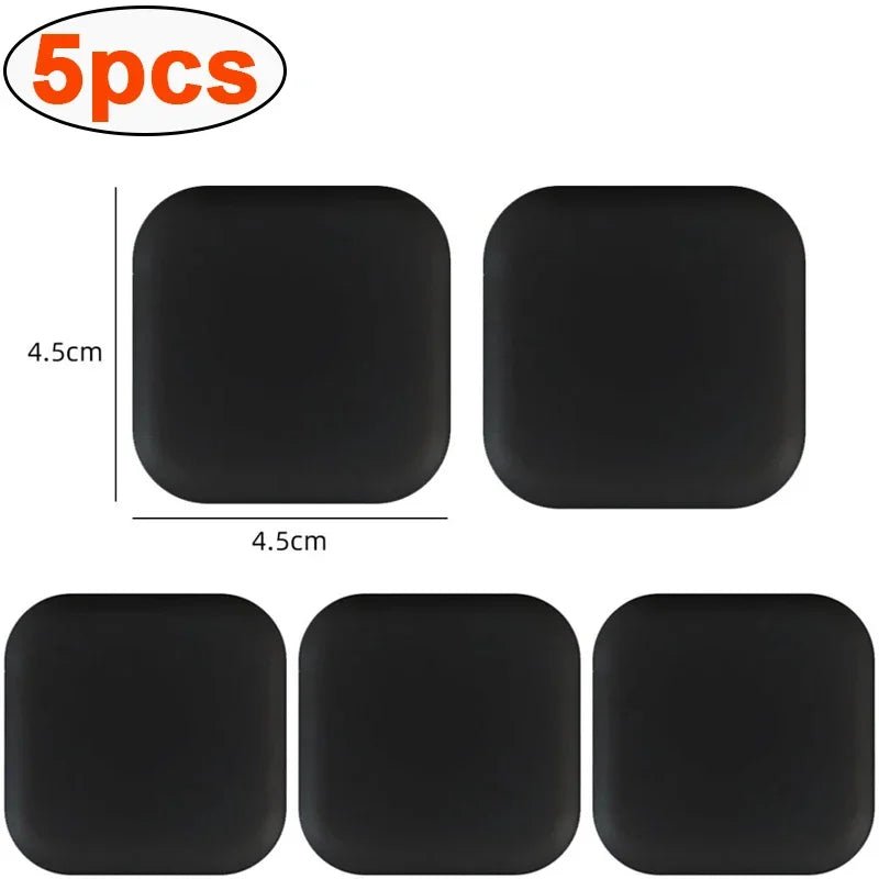 5pcs Door Stops Silicone Door Stop Handle Cushion Home Decoration Wall Protection Mat Hardware Improvement