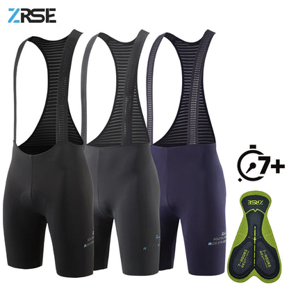 Men's Cycling Bib Shorts Seamless Outdoor Wear Bike Ride 7 Hours Padded Pro Team Riding Bib Tights Breathable MTB Cycling Shorts