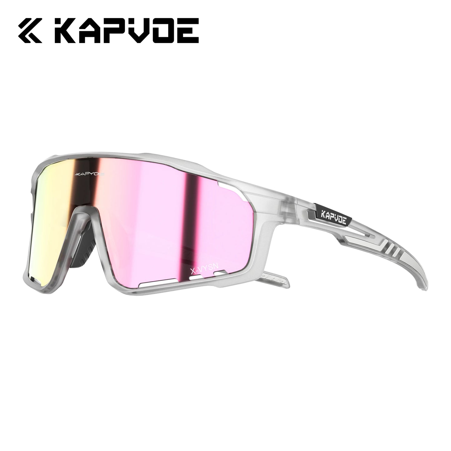 Kapvoe UV400 Cycling Sunglasses Men MTB Sport Glasses Outdoor Hiking Camping Goggles Women Road Bike Bicycle TR90 Frame 2023
