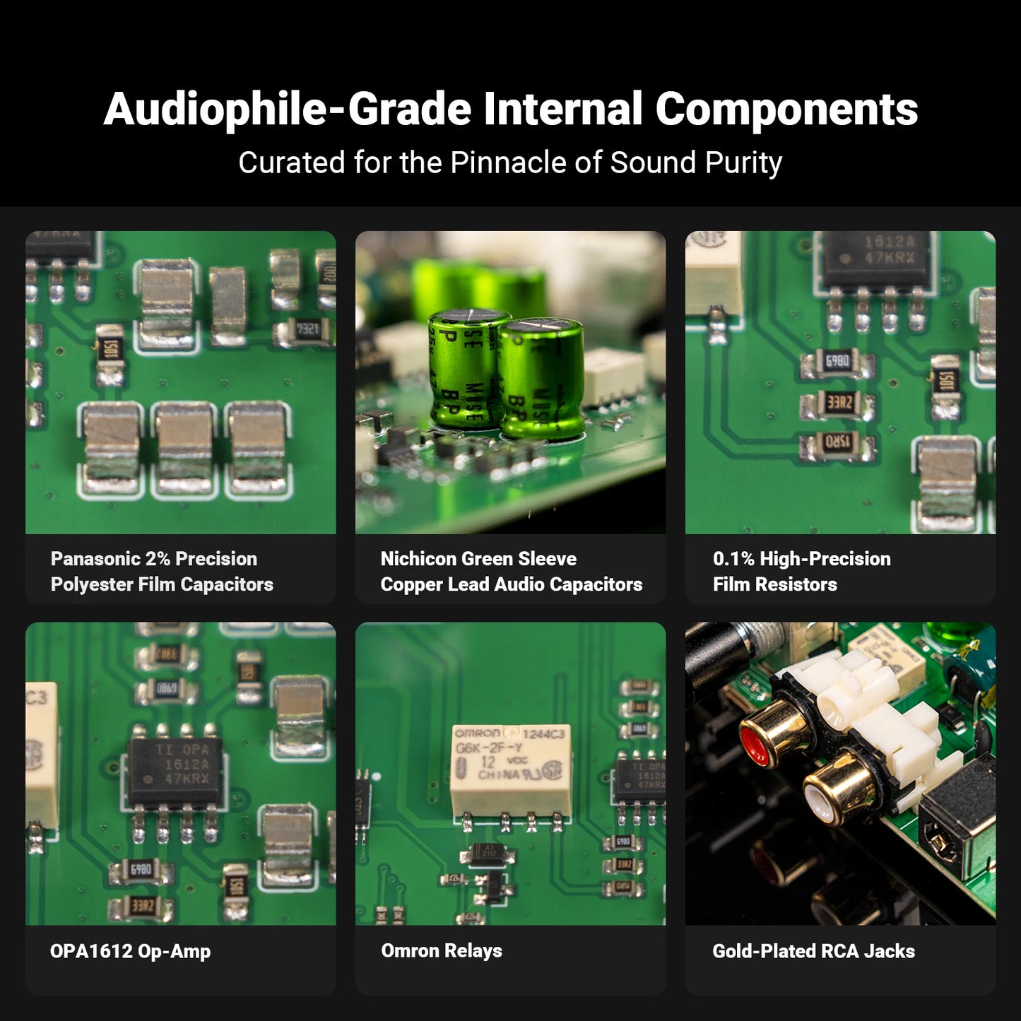 Fosi Audio BOX X5 HIFI Phono Preamp, Mini Preamplifie Home Audio for MM/MC Cartridge Turntable RIAA Preamplifier compact with V3
