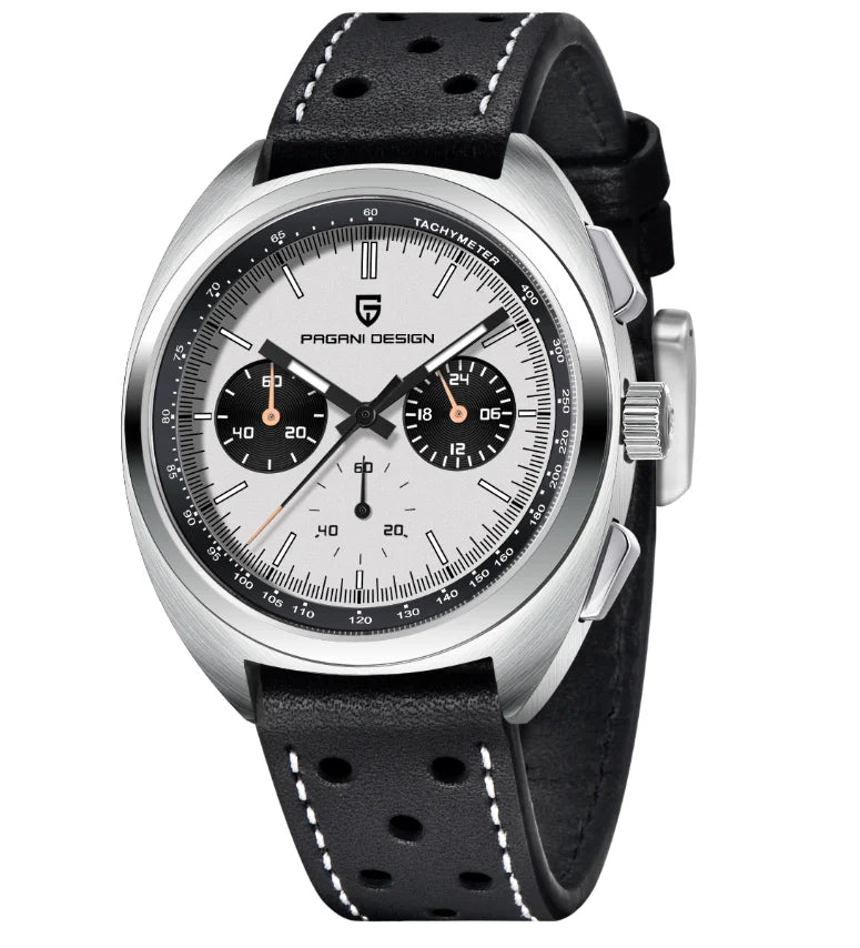 PAGANI DESIGN 2024 NEW Turtle Back Chronograph 1782 Watch for Man Fashion Men's Quartz Watch Luminous relogios masculino
