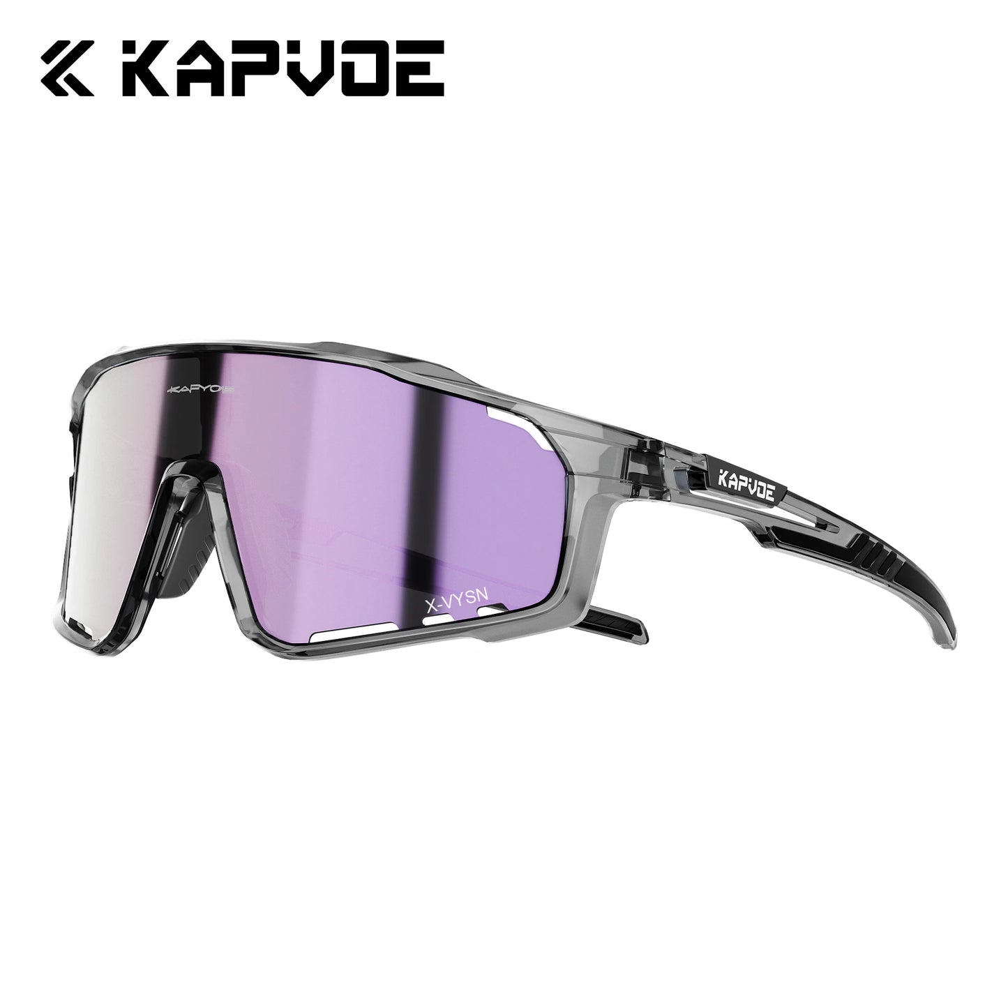 Kapvoe UV400 Cycling Sunglasses Men MTB Sport Glasses Outdoor Hiking Camping Goggles Women Road Bike Bicycle TR90 Frame 2023