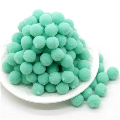 8/10/15/20/25/30mm Mini Fluffy Soft Pom Poms Pompoms Ball Handmade Kids Toys Wedding Christmas Decor DIY Sewing Craft Supplies