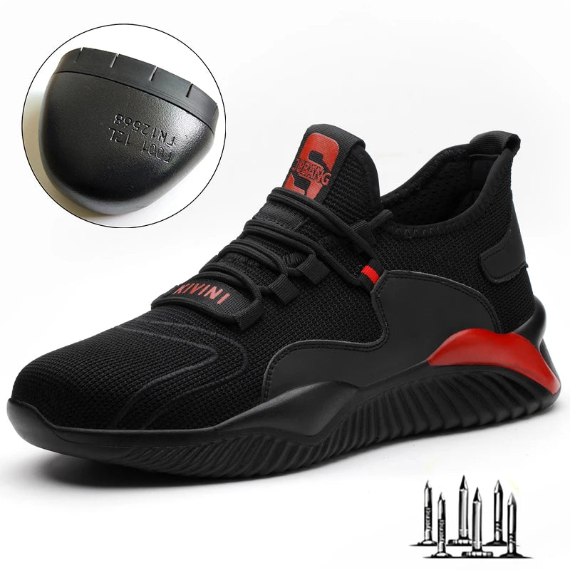2025 new style Men Women Work Shoes Steel Toe Cap Safety Boots European Standard Anti-smash Anti-puncture Men Shoes Safety Shoes