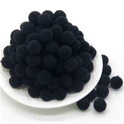 8/10/15/20/25/30mm Mini Fluffy Soft Pom Poms Pompoms Ball Handmade Kids Toys Wedding Christmas Decor DIY Sewing Craft Supplies