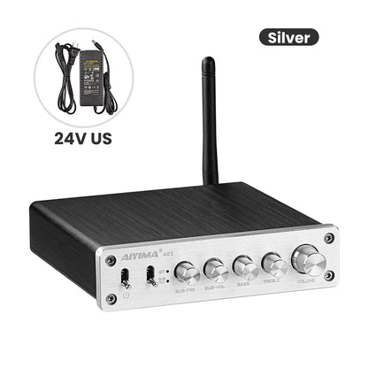 AIYIMA TPA3116 Subwoofer Bluetooth Verstärker HiFi TPA3116D2 2,1 Digitale Audio Power Verstärker 50Wx2 + 100W Sound Amplificador A03 