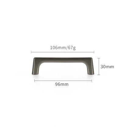 WV Modern Minimalist Pulls Cupboard Dressers Brass Gold Cabinet Door Handles Closet Drawer Knobs Kitchen Furniture Hardware