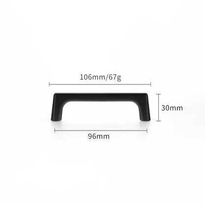 WV Modern Minimalist Pulls Cupboard Dressers Brass Gold Cabinet Door Handles Closet Drawer Knobs Kitchen Furniture Hardware