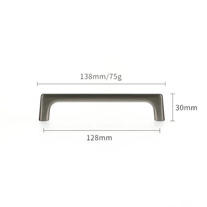 WV Modern Minimalist Pulls Cupboard Dressers Brass Gold Cabinet Door Handles Closet Drawer Knobs Kitchen Furniture Hardware