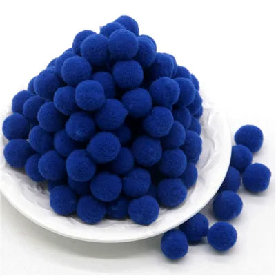 8/10/15/20/25/30mm Mini Fluffy Soft Pom Poms Pompoms Ball Handmade Kids Toys Wedding Christmas Decor DIY Sewing Craft Supplies
