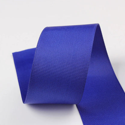 10 Meters Solid Grosgrain Ribbon Double Face Fabric for Gift Wrapping Wedding Decoration Sewing Crafts DIY Hair Bows Wholesale