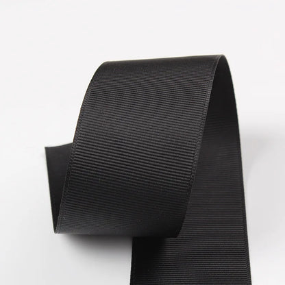 10 Meters Solid Grosgrain Ribbon Double Face Fabric for Gift Wrapping Wedding Decoration Sewing Crafts DIY Hair Bows Wholesale