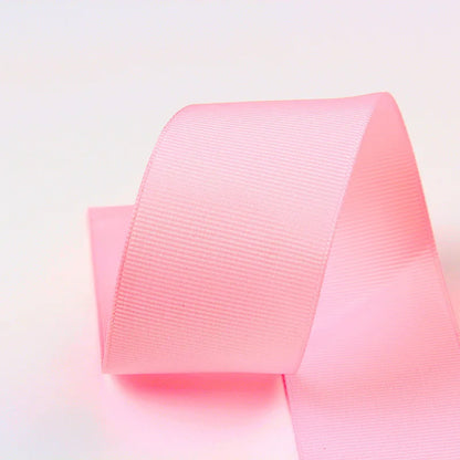 10 Meters Solid Grosgrain Ribbon Double Face Fabric for Gift Wrapping Wedding Decoration Sewing Crafts DIY Hair Bows Wholesale