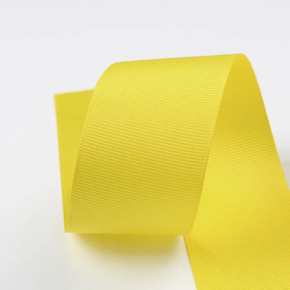 10 Meters Solid Grosgrain Ribbon Double Face Fabric for Gift Wrapping Wedding Decoration Sewing Crafts DIY Hair Bows Wholesale
