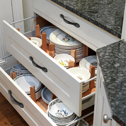 KAK 10PCS American Style Black Cabinet Handles Solid Aluminum Alloy Kitchen Cupboard Pull Drawer Knobs Furniture Handle Hardware