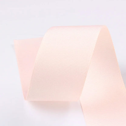 10 Meters Solid Grosgrain Ribbon Double Face Fabric for Gift Wrapping Wedding Decoration Sewing Crafts DIY Hair Bows Wholesale