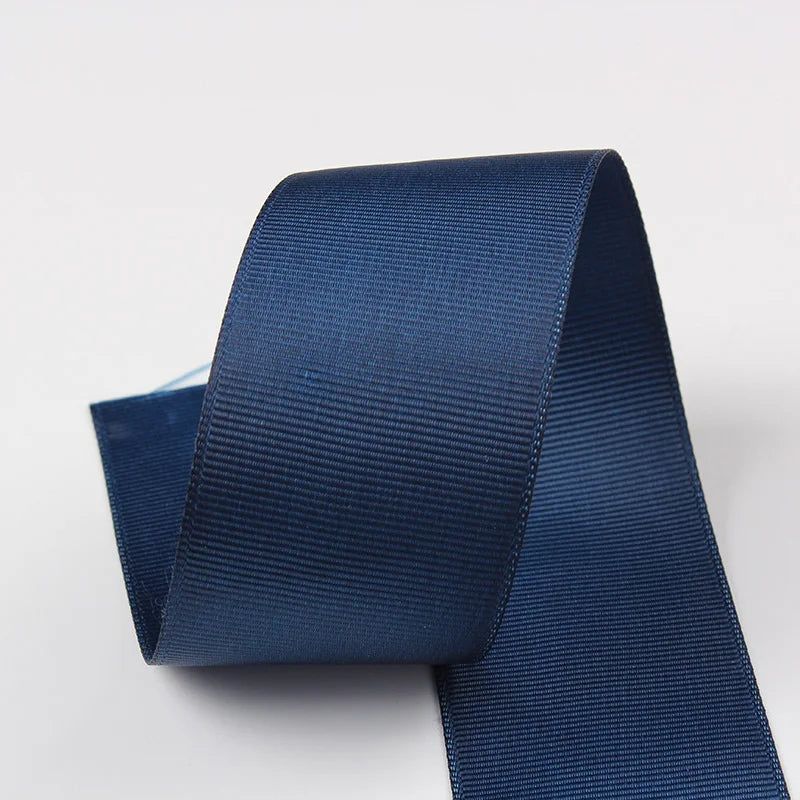 10 Meters Solid Grosgrain Ribbon Double Face Fabric for Gift Wrapping Wedding Decoration Sewing Crafts DIY Hair Bows Wholesale