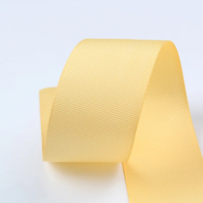 10 Meters Solid Grosgrain Ribbon Double Face Fabric for Gift Wrapping Wedding Decoration Sewing Crafts DIY Hair Bows Wholesale