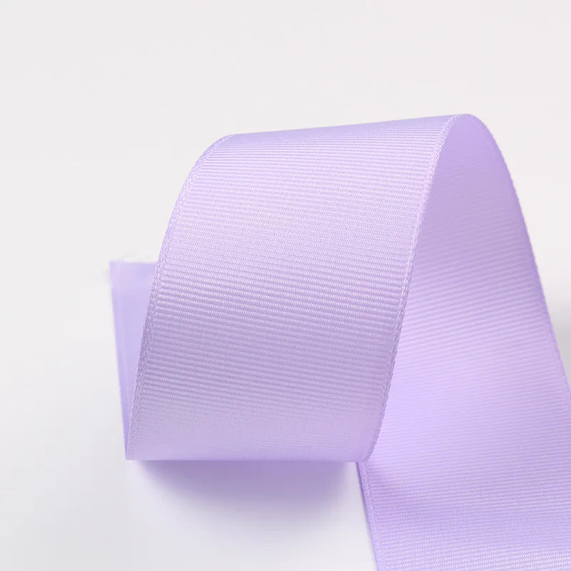 10 Meters Solid Grosgrain Ribbon Double Face Fabric for Gift Wrapping Wedding Decoration Sewing Crafts DIY Hair Bows Wholesale