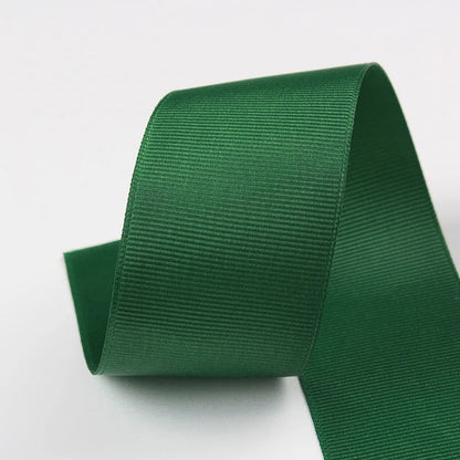 10 Meters Solid Grosgrain Ribbon Double Face Fabric for Gift Wrapping Wedding Decoration Sewing Crafts DIY Hair Bows Wholesale