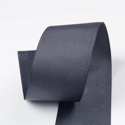 10 Meters Solid Grosgrain Ribbon Double Face Fabric for Gift Wrapping Wedding Decoration Sewing Crafts DIY Hair Bows Wholesale