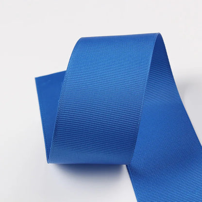 10 Meters Solid Grosgrain Ribbon Double Face Fabric for Gift Wrapping Wedding Decoration Sewing Crafts DIY Hair Bows Wholesale