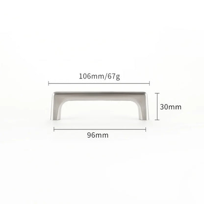 WV Modern Minimalist Pulls Cupboard Dressers Brass Gold Cabinet Door Handles Closet Drawer Knobs Kitchen Furniture Hardware