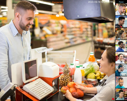 8MP 4K PTZ IP Camera Face Detection Audio POE Outdoor H.265 Onvif CCTV RTSP Color Night Vision AI Street Security Camera Xmeye