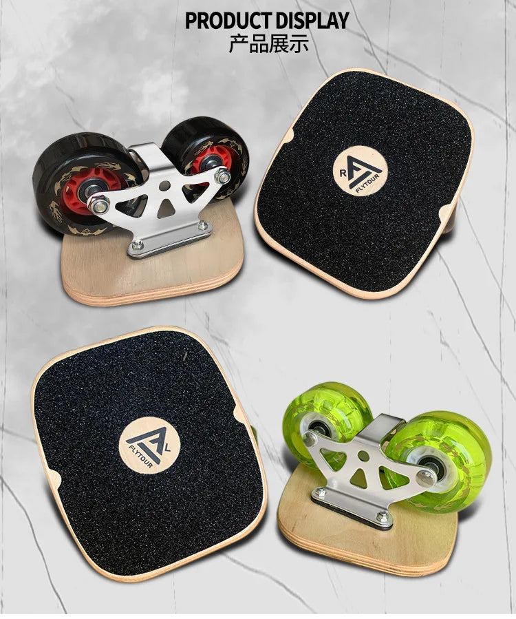 Two Separated Skateboard Maple Wood Drift Board Split Cruiser Skate Board