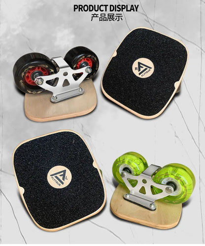 Two Separated Skateboard Maple Wood Drift Board Split Cruiser Skate Board