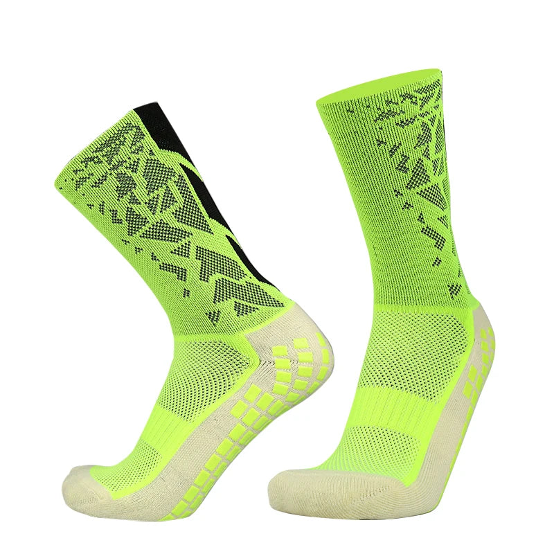 Silicone Anti Slip Football Socks Takraw Men Women Sport Basketball Grip Soccer Socks